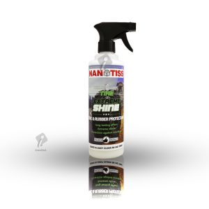 اسپری لاستیک نانوتیس براق کننده و محافظ سطوح لاستیکی و تایر خودرو NanoTiss Tire Extreme Shine