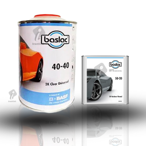 کلر 40-10 و هاردنر 20-50 باسلاک سریع خشک Clear and Fast Hardner Baslac
