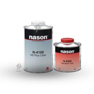 کلر و هاردنر ناسون  HS Plus Clear N-4100 و Hardner N-5200