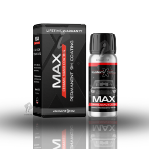 سرامیک بدنه خودرو سیستم ایکس مدل مکس  System X Max Ceramic Nano Coating 9H 65ml