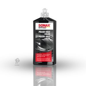 پولیش و واکس مشکی ۵۰۰ میلی لیتری سوناکس مدل Sonax Polish & Wax Color Black 500ml