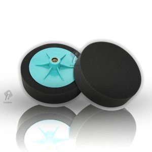 پد واکس روتاری مشکی با صفحه پلیت ۱۵۰ میلی متری ام ایکس اس مدل MXS Applicator Wax Pad