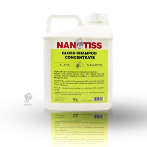 شامپو براق کننده غلیظ ۵ لیتری نانوتیس مخصوص شستشوی بدنه خودرو NanoTiss Gloss Shampoo