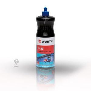 پوليش زبر بدنه خودرو پی20 یک کیلوگرمی ورث مدل Wurth Polish Plus p20