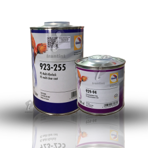 کلر و هاردنر ضدخش گلازوریت 255-923 HS-Multi Clear Coat