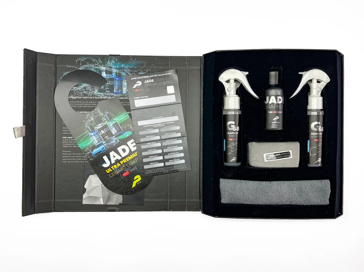 سرامیک گرافینه بدنه خودرو جید ۵۰ میلی لیتری Jade graphene ultra premium ceramic coating 10h - Image 2