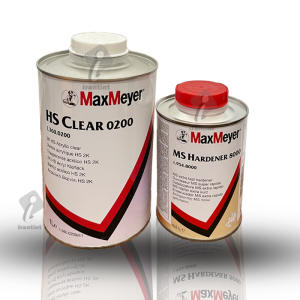 کلر و هاردنر دو جزیی رنگ خودرو مکس مایر Max Meyer Set HS Clear 0200