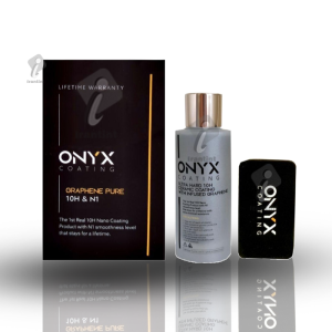سرامیک بدنه خودرو گرافین پیور اونیکس مدل Onyx Coating Graphene Pure Ceramic Coating H10 N1 50ml