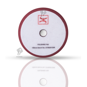 پد پولیش متوسط اوربیتال زرشکی ۱۲۵ میلی متری اس آر اس مدل SRS Orbital Medium Polishing Pad Wine