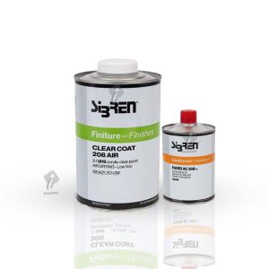 کلر و هاردنر پلی اورتان رنگ خودرو سیبرن Sibren UHS Clear coat and hardner