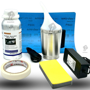 کیت شفاف ساز و رفع ماتی چراغ خودرو مدل SRS Headlight Renovation Kit