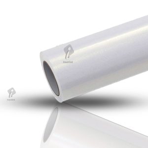 کاورسفید متالایز طلایی ساتن آکس وینیل Axevinyl Satin Chameleon White Gold D3013