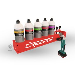 هولدر قرمز دستگاه پولیش برس و شیر پولیش کریپر مدل Creeper Polishing Device Holder Polish Detailing Brush