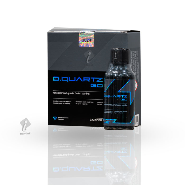 سرامیک کارپرو مدل دی کوارتز با ماندگاری پنج سال و حجم 50میل است.